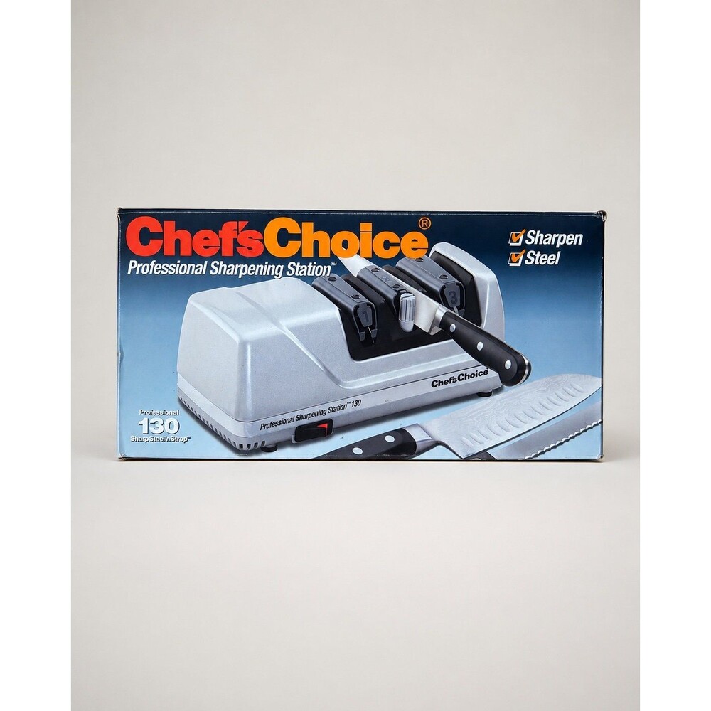Chef’sChoice Professional Sharpening Station 130 Electric Knife Sharpener Tested